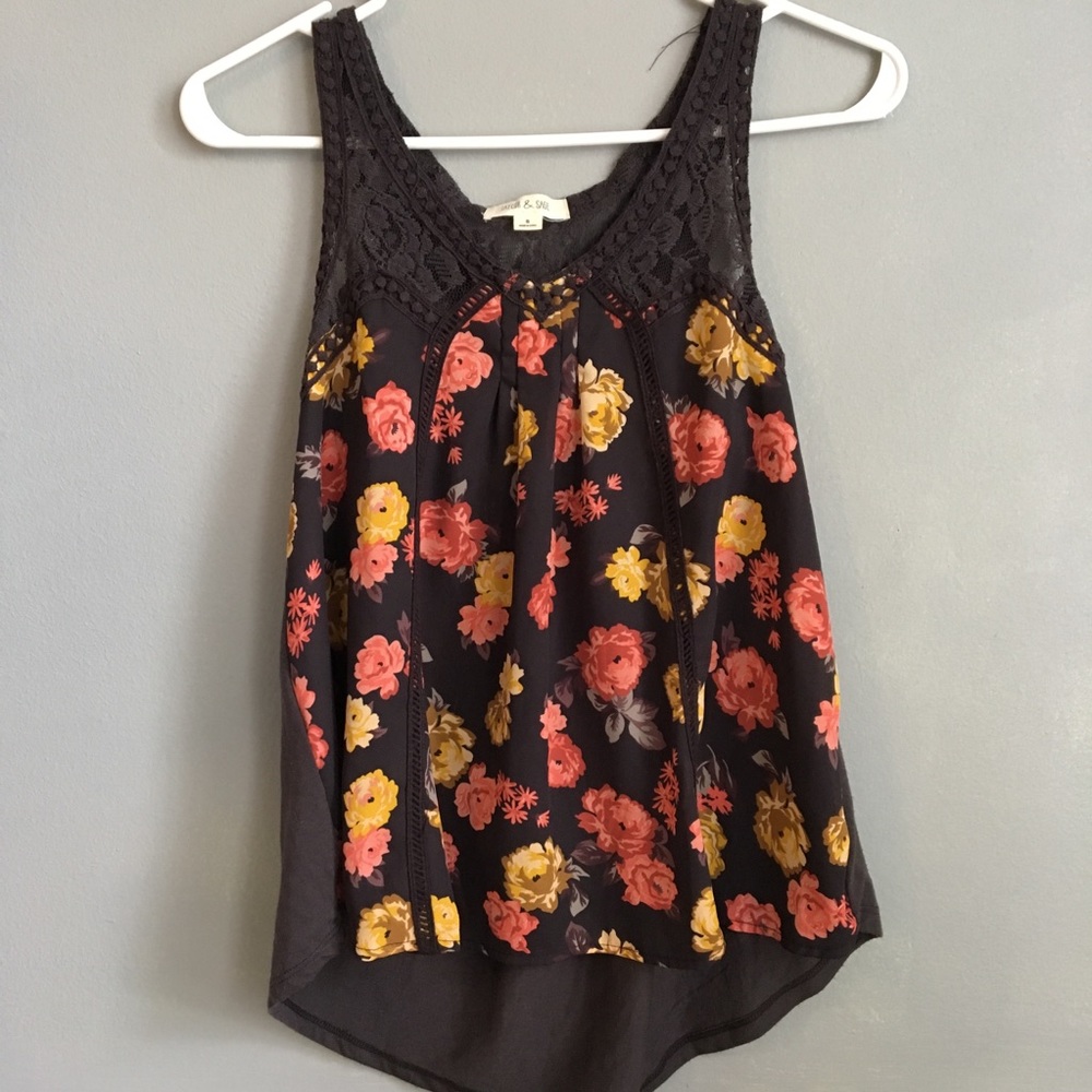 Flowy floral top